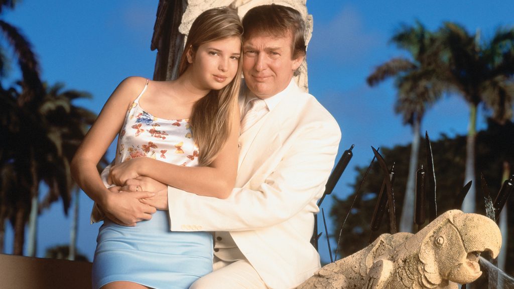 Donald Trump is particularly proud of his first daughter, Ivanka, and her b...