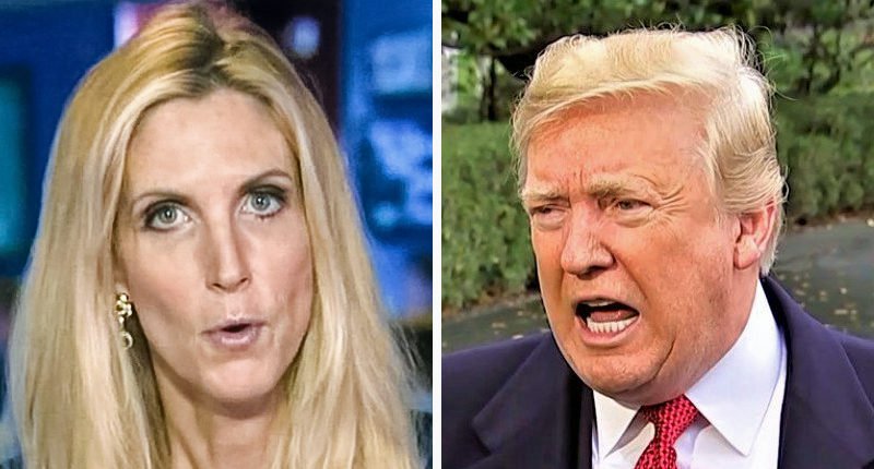 Trump Just Lashed Out At Wacky Nut Job Ann Coulter On Twitter And Told Huge Lie About Border Wall