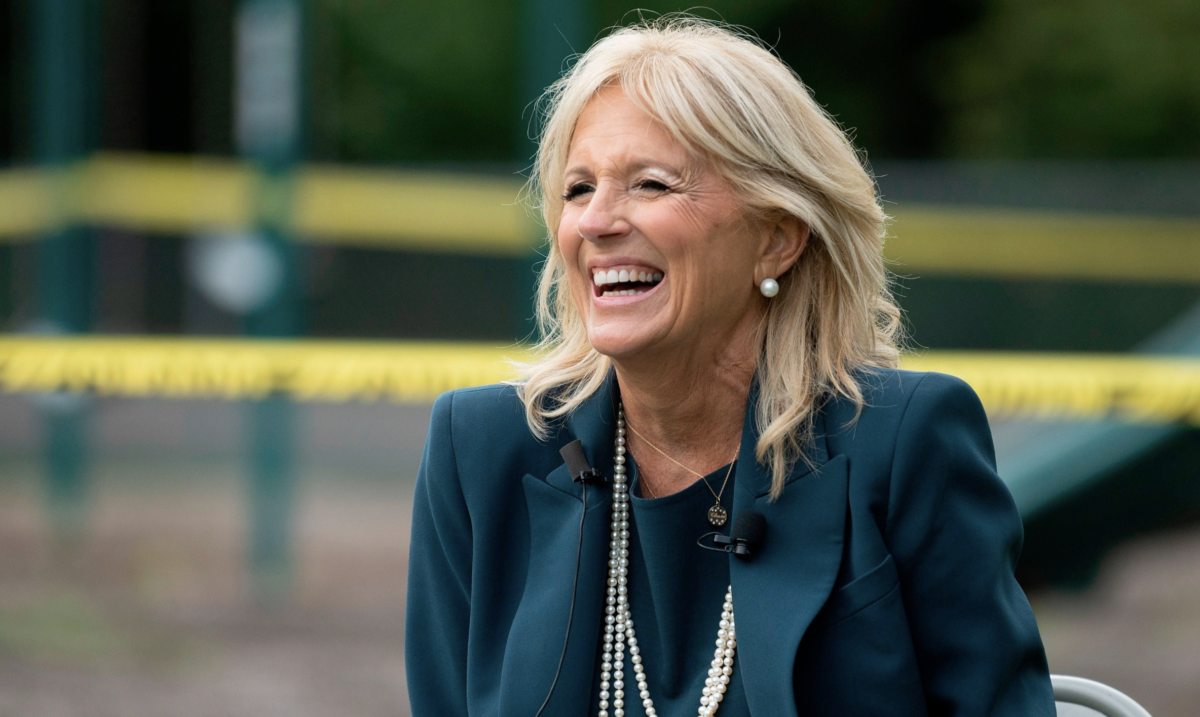First Lady Jill Biden Gifts Former First Lady With A Beautiful Care 