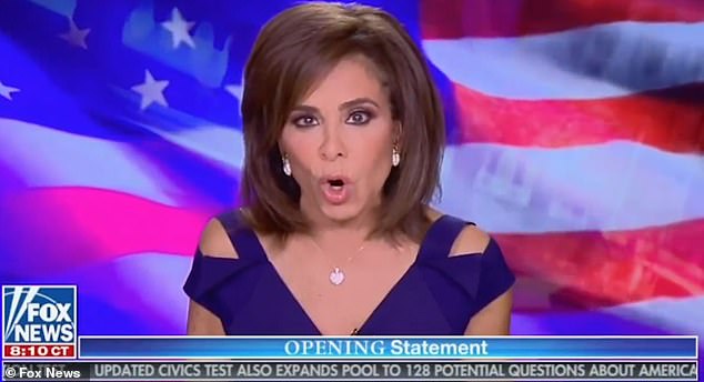 Judge Jeanine Pirro Stumbles Through Segment And Has Trouble Reading Her Own Graphic Whatever 