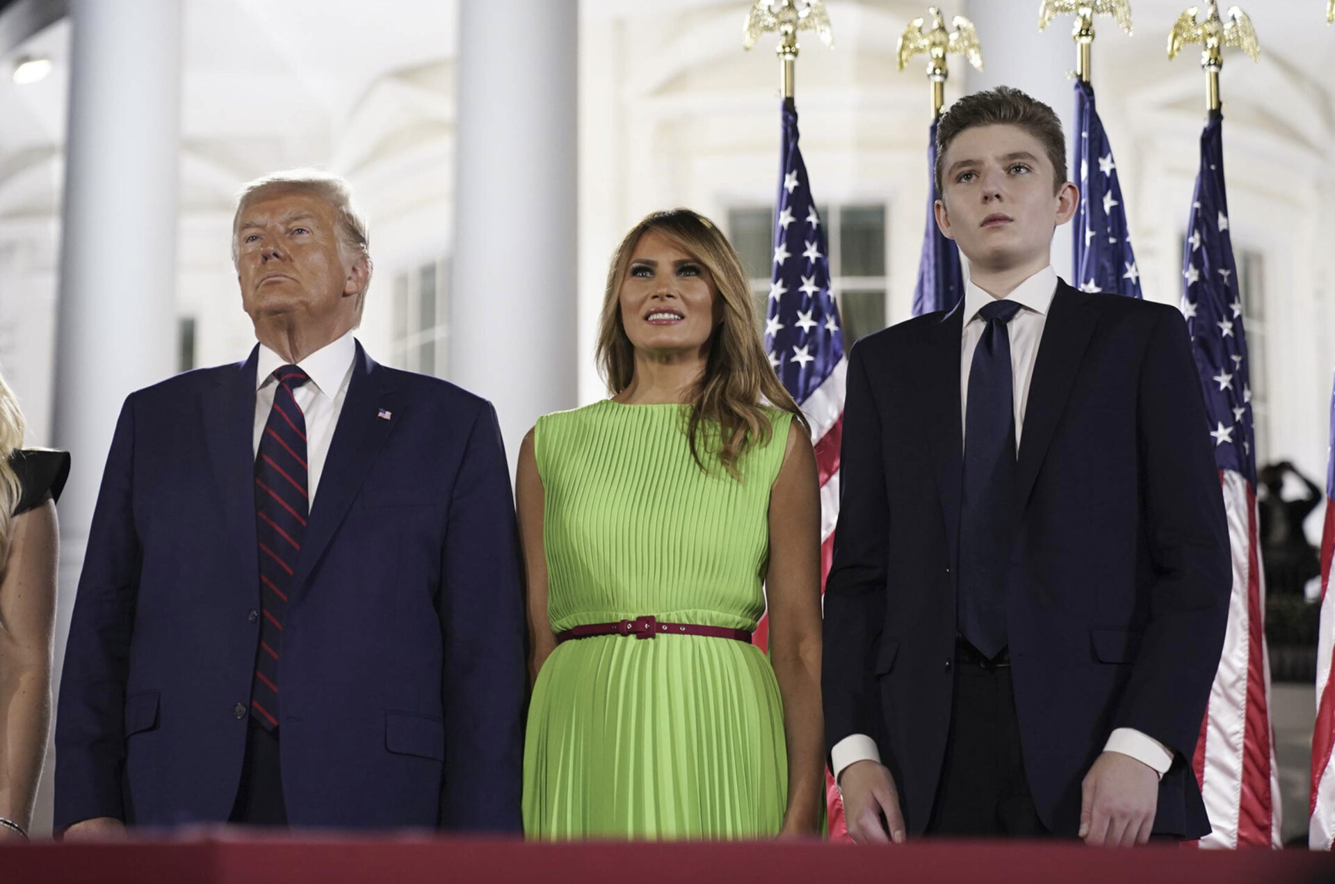 Jealous Trump Doesn't 'Get Along' or With Son Barron and
