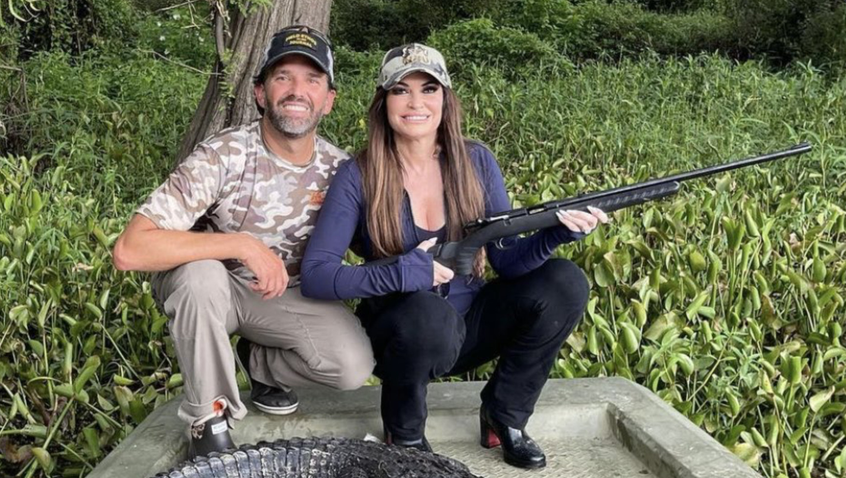 Smug Don Jr And Kimberly Guilfoyle Wearing Heels Post Absolutely