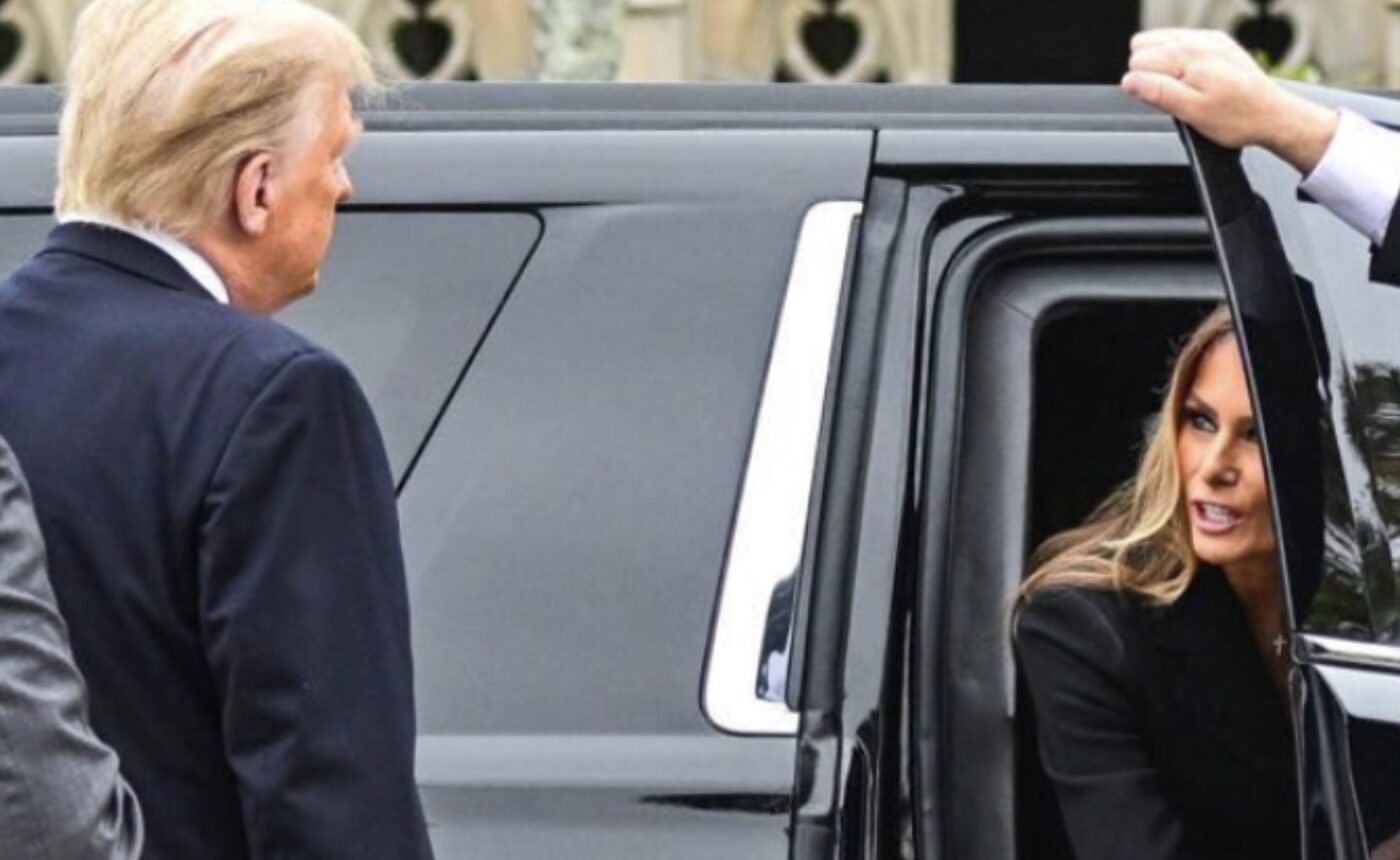 Melania Looked Disgusted With Trump After Her Mothers Funeral Then