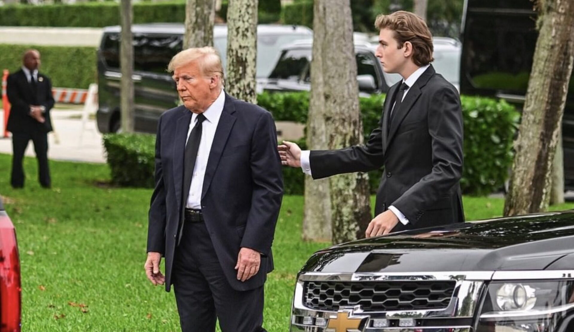 Trump's Real Height Comes Back to Haunt Him After Photo With Barron